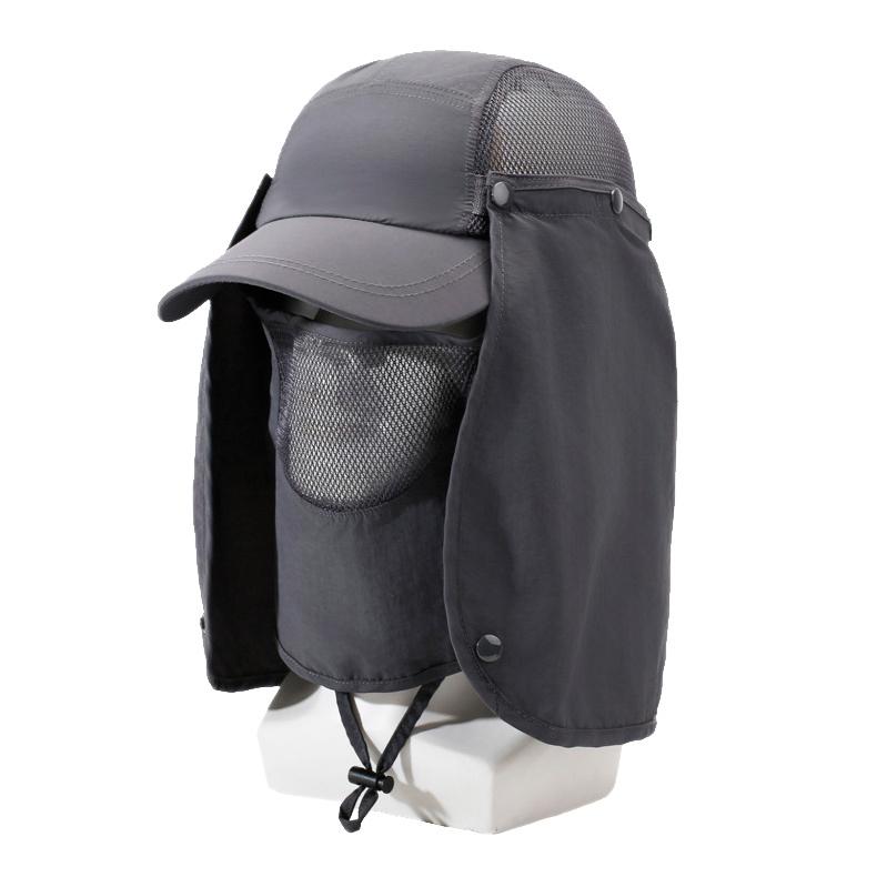 2WAY　ランニングキャップ フェイスカバー フェイスガード付き　フェイスマスク　ジョギング 帽子　アウトドア　メッシュ　日よけ　メンズ　レディース キャップ |  | 13