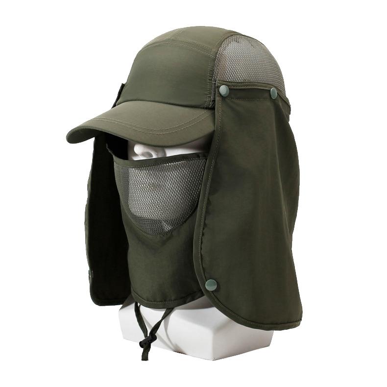 2WAY　ランニングキャップ フェイスカバー フェイスガード付き　フェイスマスク　ジョギング 帽子　アウトドア　メッシュ　日よけ　メンズ　レディース キャップ |  | 14