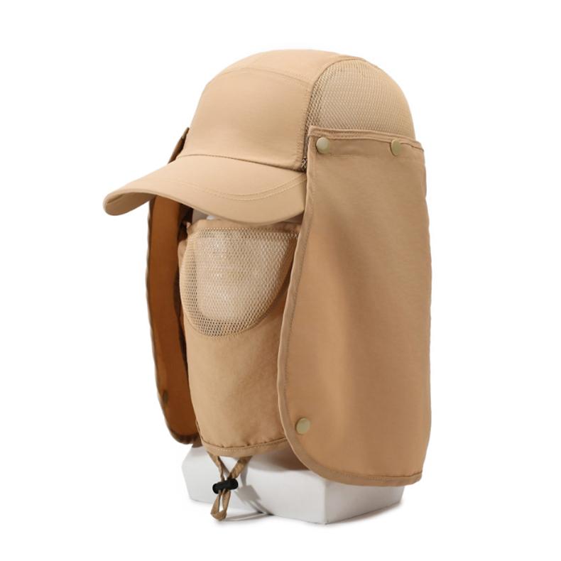 2WAY　ランニングキャップ フェイスカバー フェイスガード付き　フェイスマスク　ジョギング 帽子　アウトドア　メッシュ　日よけ　メンズ　レディース キャップ |  | 15