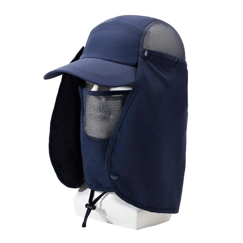 2WAY　ランニングキャップ フェイスカバー フェイスガード付き　フェイスマスク　ジョギング 帽子　アウトドア　メッシュ　日よけ　メンズ　レディース キャップ |  | 17