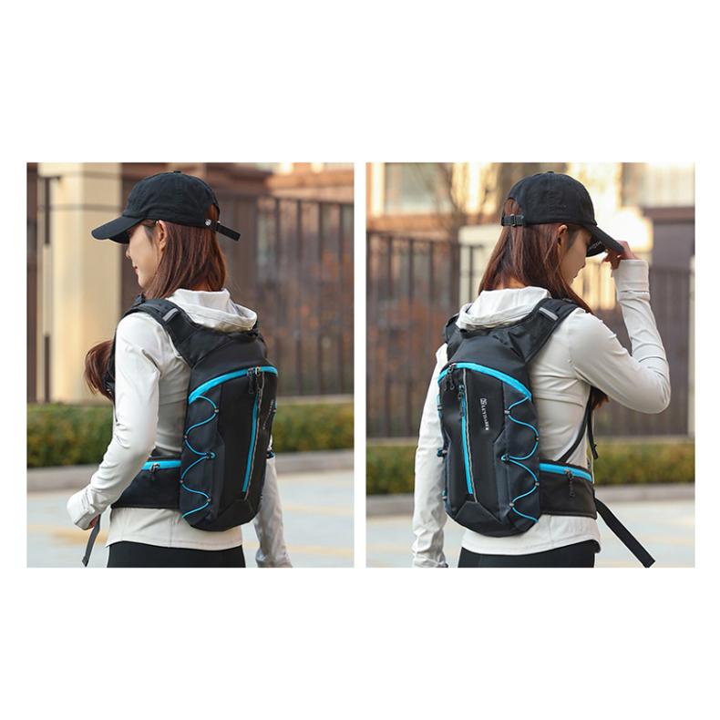 ランニングバックパック　8L　スポーツ　アウトドア サイクリング　トレッキング　リュック　メンズ　レディース　軽量タイプ　リフレクター　防水　速乾　通気 |  | 14