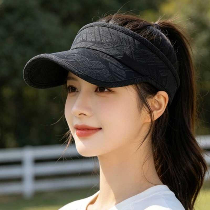 スポーツバイザー　日よけ　ランニング　ジョギング リーフデザイン　アウトドア　観戦 サンバイザー　帽子　速乾　通気性 メンズ　レディース　 |  | 14