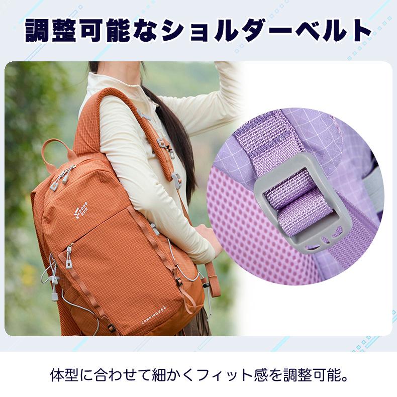 バックパック　25L　スポーツ　アウトドア　サイクリング　トレッキング　給水 ボトルケース 　リュック　メンズ　レディース　軽量タイプ　　防水　速乾　通気 |  | 11