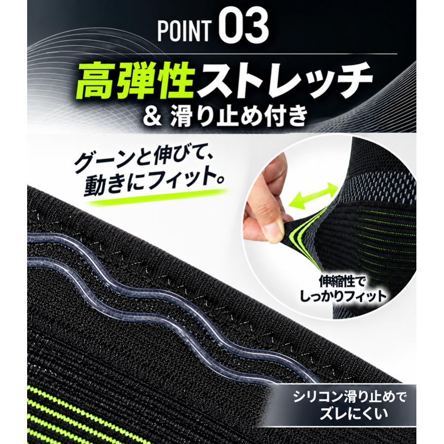 膝サポーター ひざ サポーター 厚生地 膝蓋骨サポーター 膝用サポーター 膝当て スポーツ ランニング ケガ防止 通気性 着圧 衝撃緩和 負担軽減 登山 アウトドア |  | 03