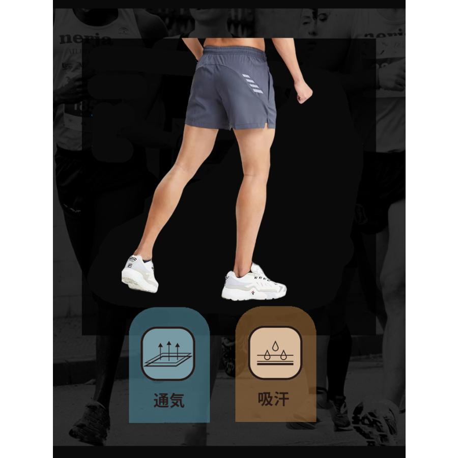 ランニングパンツ ショート メッシュポケット　メンズ スポーツ夏用　　クイックドライ　ハーフ　ストレッチ　　ショート丈 マラソン　ウォーキング　陸上　ヨガ |  | 03