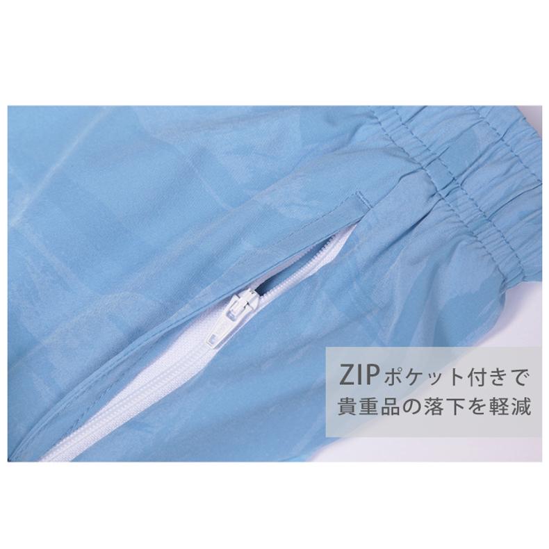 ランニングパンツ ショートパンツ B67 ジップポケット メンズ
