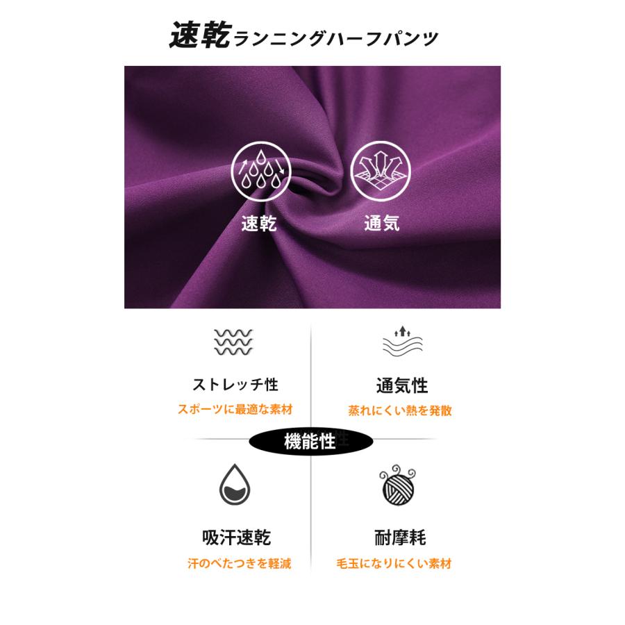 ランニングパンツ ハーフタイツ LC930-1 レギンス ショートパンツ 防水