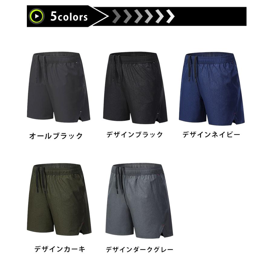 ランニングパンツ ショートパンツ メッシュポケット 25410 メンズ