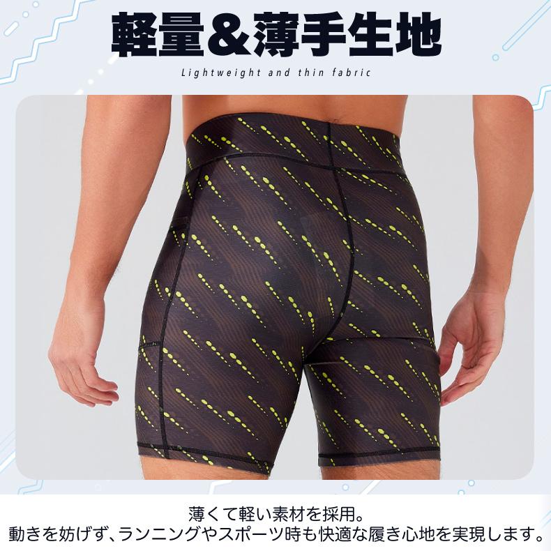 ハーフタイツ ランニング 26417 マラソン ハーフパンツ スパッツ