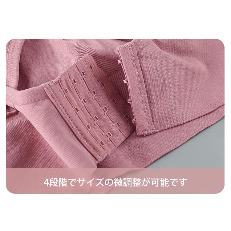 スポーツブラ 揺れない  後ろホックタイプ ランニング ヨガ フィットネスブラ 大きいサイズ レディース Vネック パッド 後ろホック付き ノンワイヤー ブラック |  | 13