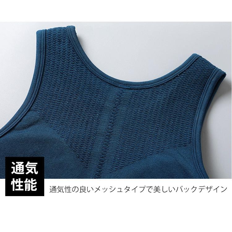 スポーツブラ 揺れない  ランニング ヨガ フィットネスブラ 大きいサイズ レディース ラウンドネック パッド ノンワイヤー ブラック 黒 パープル 紫 グリーン |  | 16