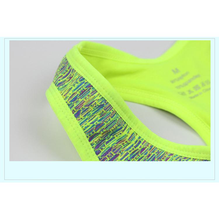 ハイエンド カラフルデザイン スポーツウェア スポーツブラ ランニングウェア ヨガ ジム レディース おしゃれ パッド入り ノンワイヤーブラ　揺 |  | 16