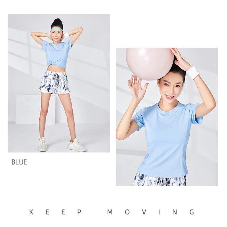 スポーツウェア  Tシャツ ランニングウェア レディース   半袖　 高弾力　ヨガ　テニス　速乾性　吸水速乾シャツ マラソン　ウォーキング　陸上 |  | 13
