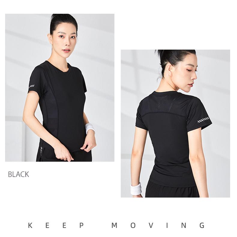 スポーツウェア  Tシャツ ランニングウェア レディース   半袖　 高弾力　ヨガ　テニス　速乾性　吸水速乾シャツ マラソン　ウォーキング　陸上 |  | 15