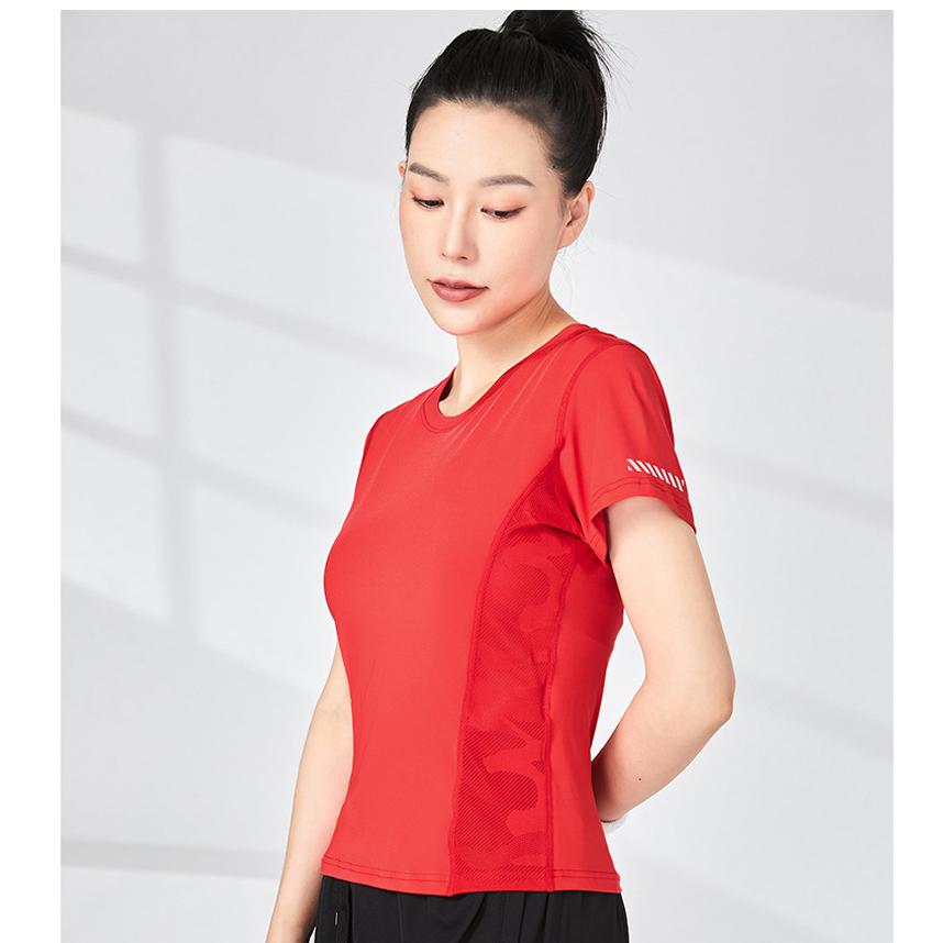 スポーツウェア  Tシャツ ランニングウェア レディース   半袖　 高弾力　ヨガ　テニス　速乾性　吸水速乾シャツ マラソン　ウォーキング　陸上 |  | 18