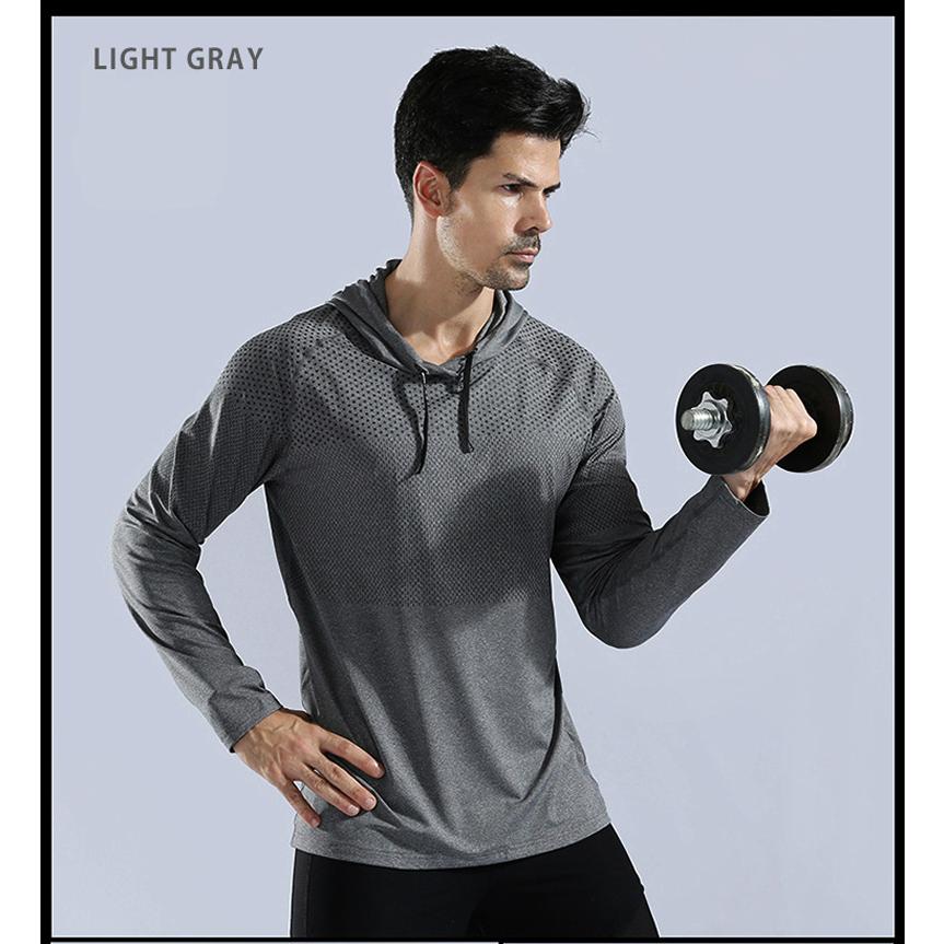 デザインパーカー　ランニング  メンズウエアー スポーツウェア　クイックドライ　長袖シャツ　tシャツ スポーツ ジム　メンズ |  | 11