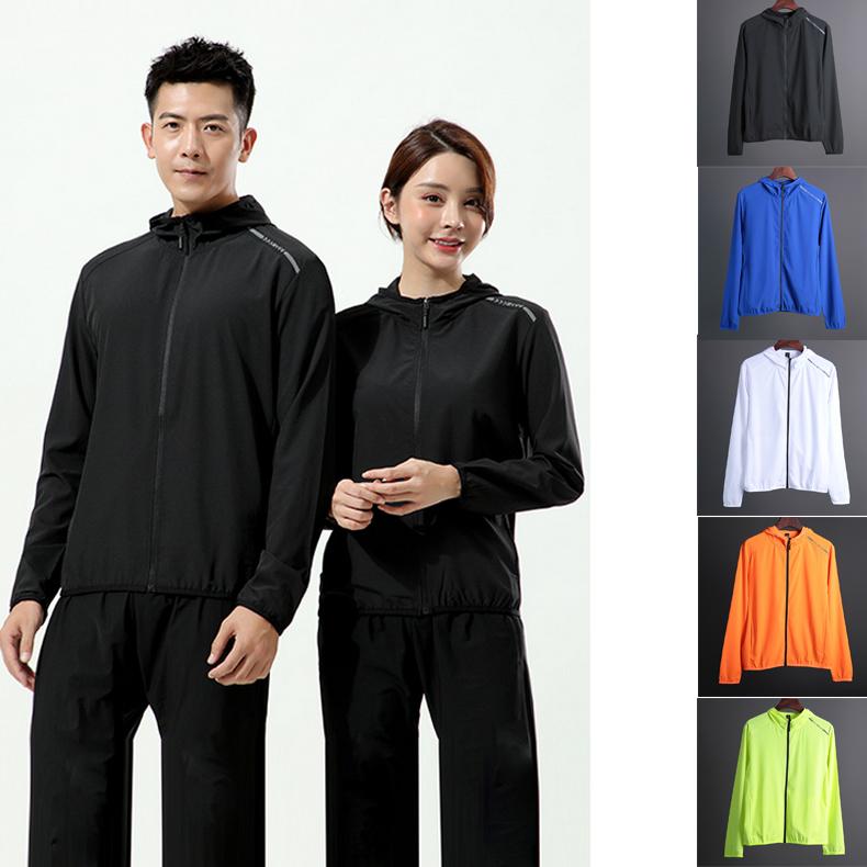 P63 ジップパーカー　スポーツウェア 春夏秋　メンズウエアー クイックドライ　長袖シャツ　tシャツ　 ランニング スポーツ　薄め　通気性 |  | 01