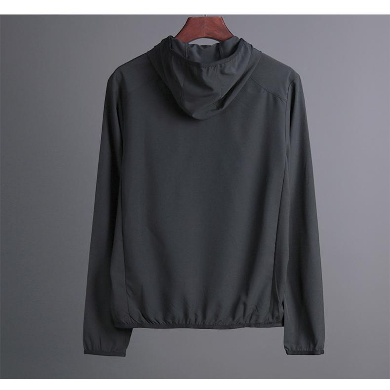 P63 ジップパーカー　スポーツウェア 春夏秋　メンズウエアー クイックドライ　長袖シャツ　tシャツ　 ランニング スポーツ　薄め　通気性 |  | 03