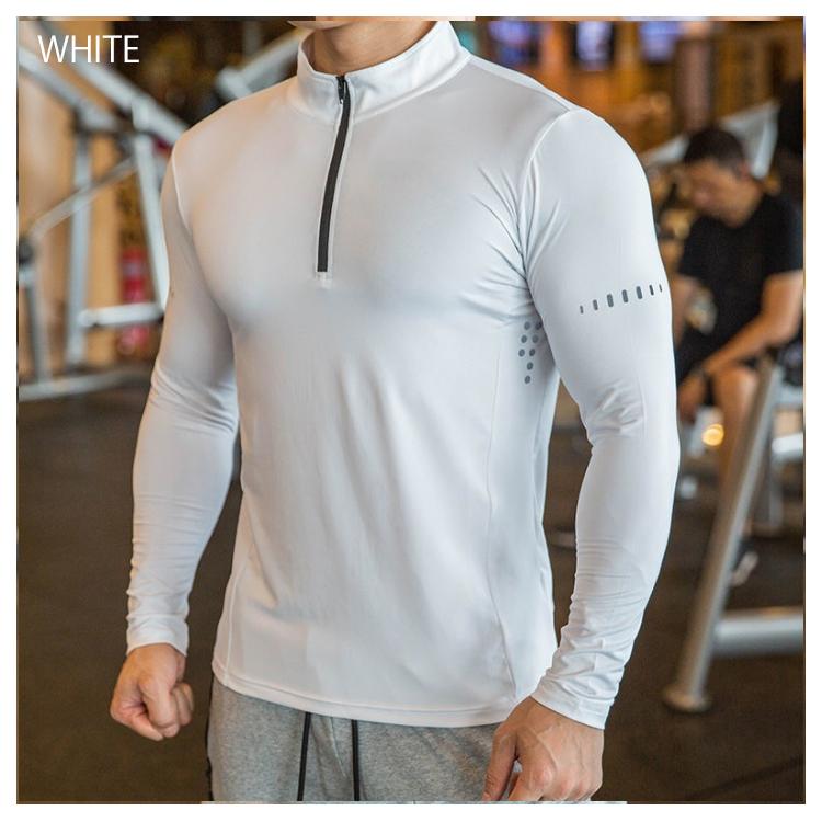 P37　ランニングウェア メンズ　レディース　クイックドライ　ハイネック長袖シャツ　tシャツ　 アウトドア スポーツ　ロングTシャツ　男女兼用 |  | 14