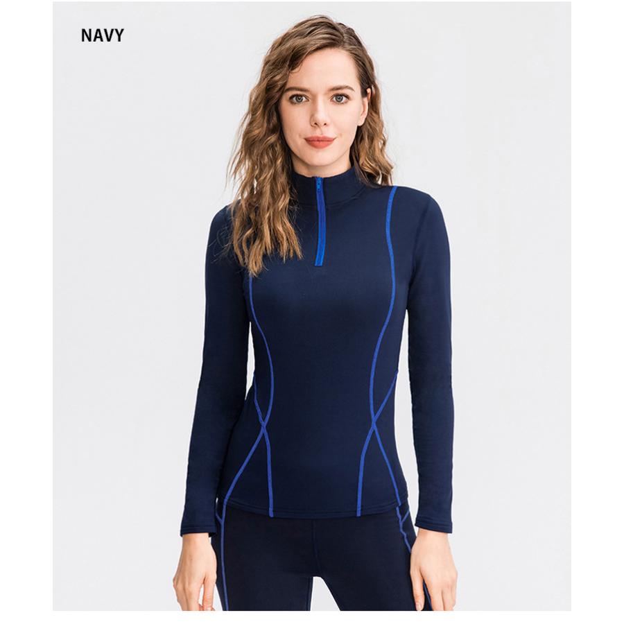 スポーツウェア 裏起毛 保温性 ランニング スポーツウエア  レディース　クイックドライ　高弾力　速乾性  おしゃれ ジム アウトドア |  | 14