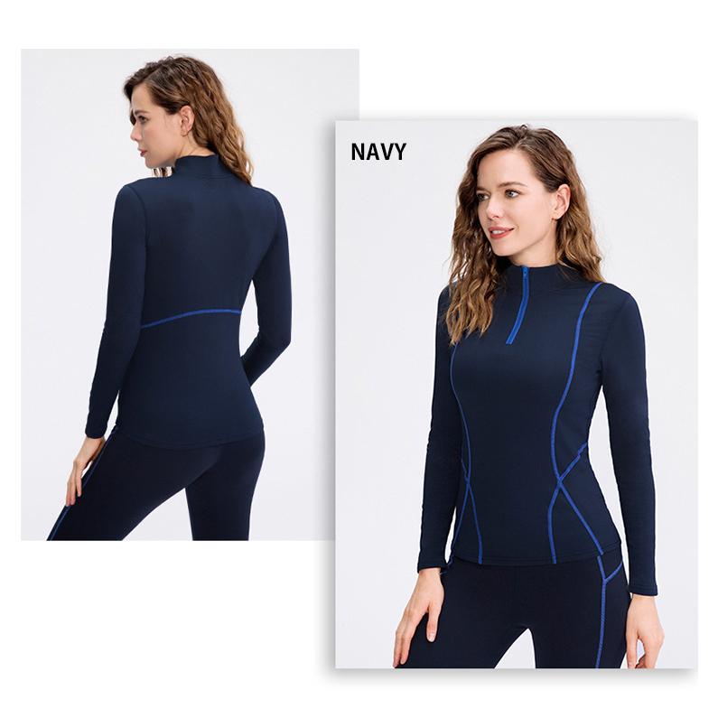 スポーツウェア 裏起毛 保温性 ランニング スポーツウエア  レディース　クイックドライ　高弾力　速乾性  おしゃれ ジム アウトドア |  | 16