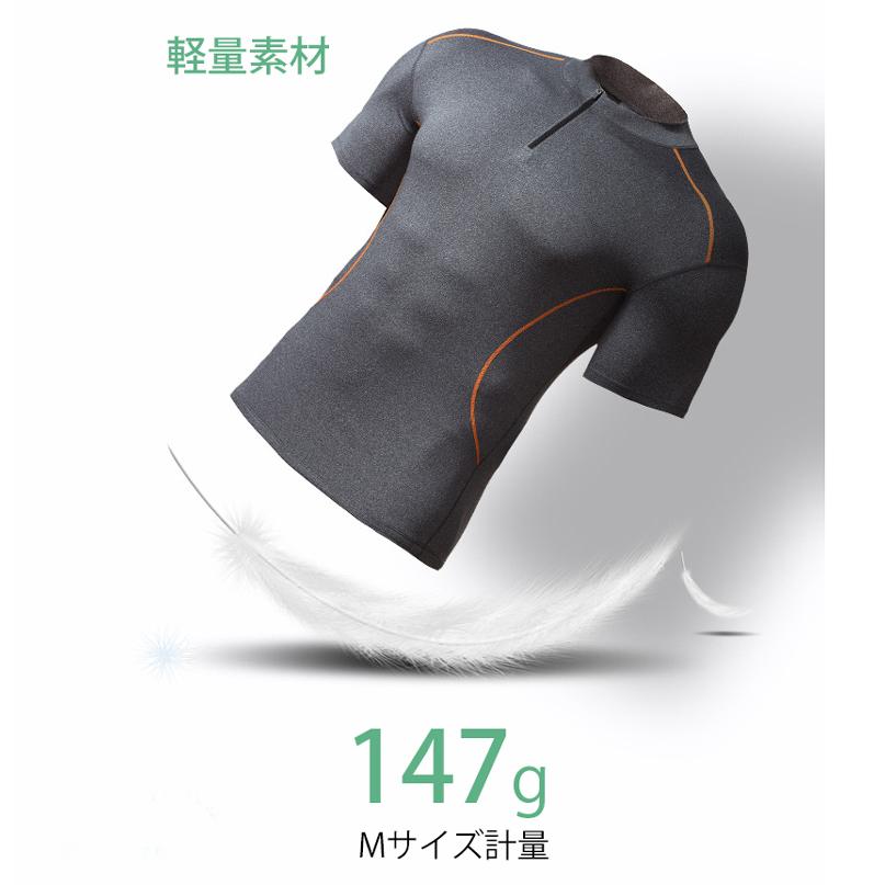 ジップデザイン半袖Tシャツ　プロスポーツ　スポーツウェア メンズ　 高弾力　スポーツジム　ランニング　マラソン　速乾性 スポーツウエア |  | 06