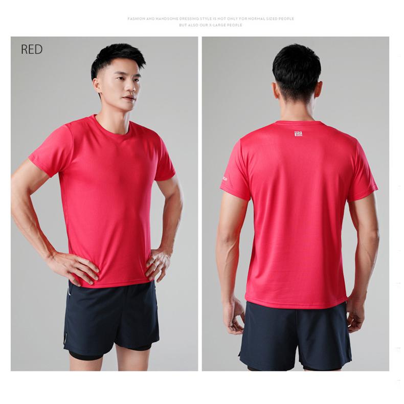 tシャツ　ランニングウェア スポーツウェア メンズ レディース　ピンホールスポーツ生地　GYM　ジム　ランニング 半袖　夏用 |  | 11