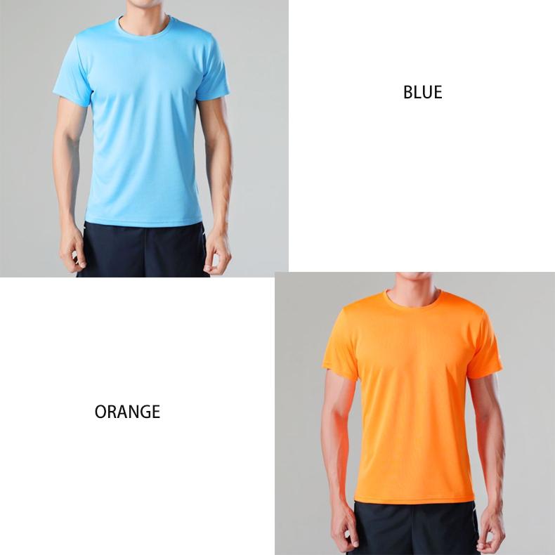 tシャツ　ランニングウェア スポーツウェア メンズ レディース　ピンホールスポーツ生地　GYM　ジム　ランニング 半袖　夏用 |  | 02