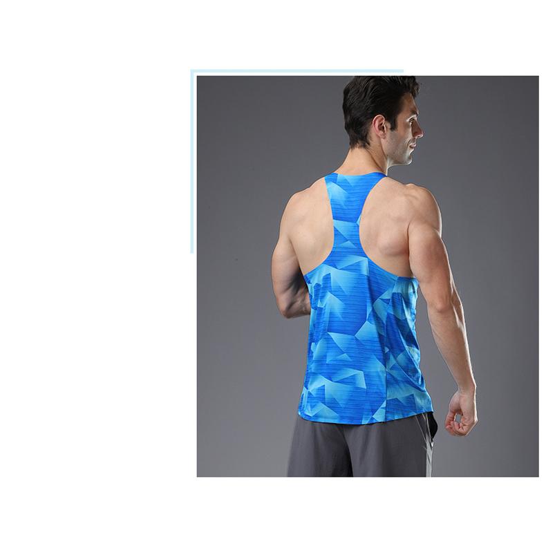 デザイン　タンクトップ　薄生地スポーツ　ノースリーブ　メンズ　ランニング　ヨガ　フィットネス　 半袖　速乾性　吸汗素材 マラソン　ウォーキング　陸上 |  | 16