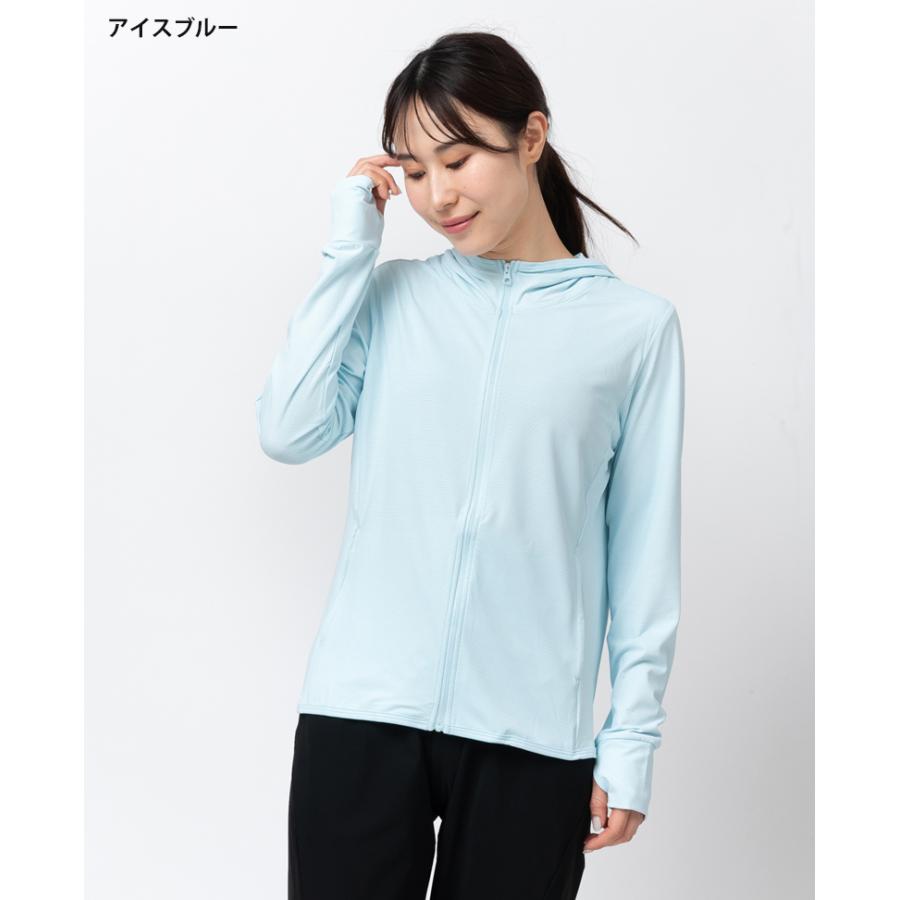 ランニングウェア ひんやり 接触冷感 ジップパーカー レディース UPF50 紫外線予防 トップス ロングスリーブ ジョギング　スポーツウエア　ヨガ　ジム　運動会 |  | 14