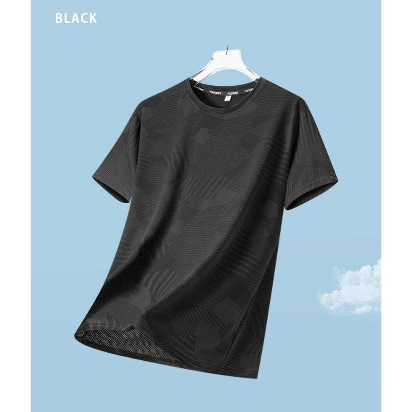 tシャツ 夏用 ランニングウェア  速乾 吸湿 通気性メッシュ スポーツウェア メンズ　GYM　ジム　ランニング 半袖 |  | 15