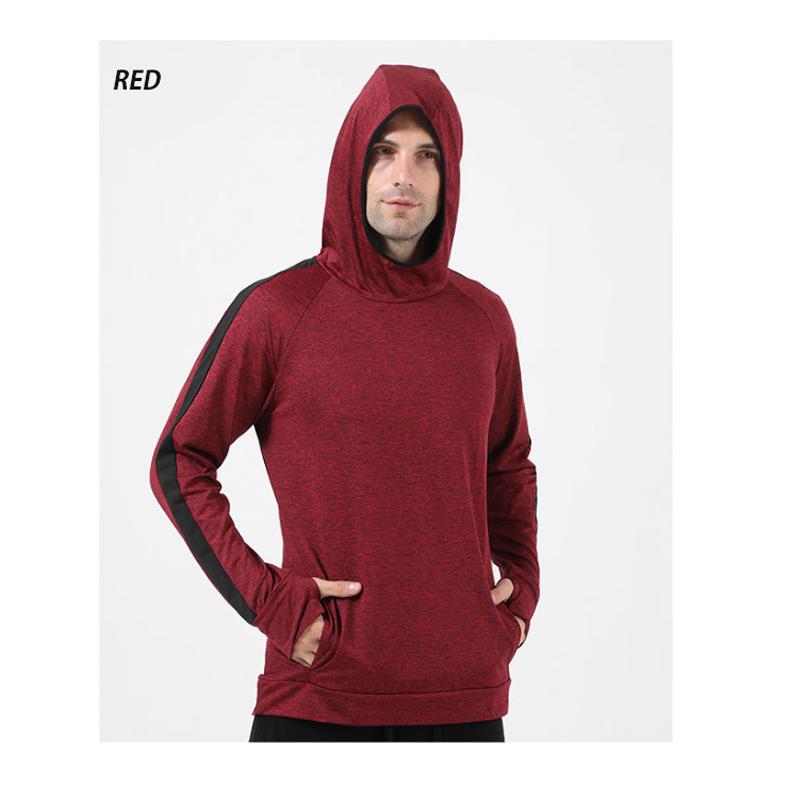 ランニングウェア 裏起毛　保温　メンズ　クイックドライ　フード付き　パーカー長袖シャツ　 アウトドア スポーツウエア　ロングTシャツ |  | 11