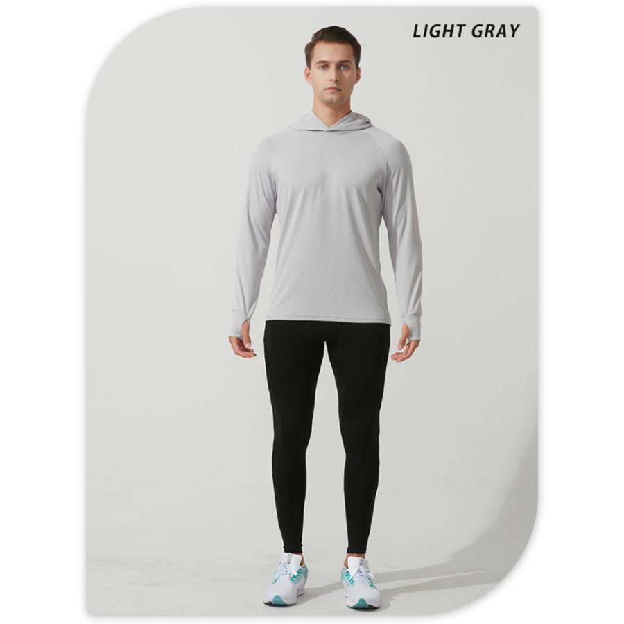 ランニングウェア　 メッシュパーカー　メンズウエアー スポーツウェア　速乾　通気性　クイックドライ　長袖シャツ　tシャツ　 ジム　ヨガ　おしゃれ |  | 14