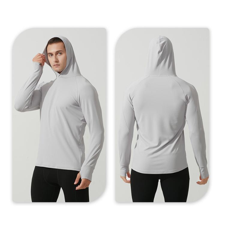 ランニングウェア　 メッシュパーカー　メンズウエアー スポーツウェア　速乾　通気性　クイックドライ　長袖シャツ　tシャツ　 ジム　ヨガ　おしゃれ |  | 15