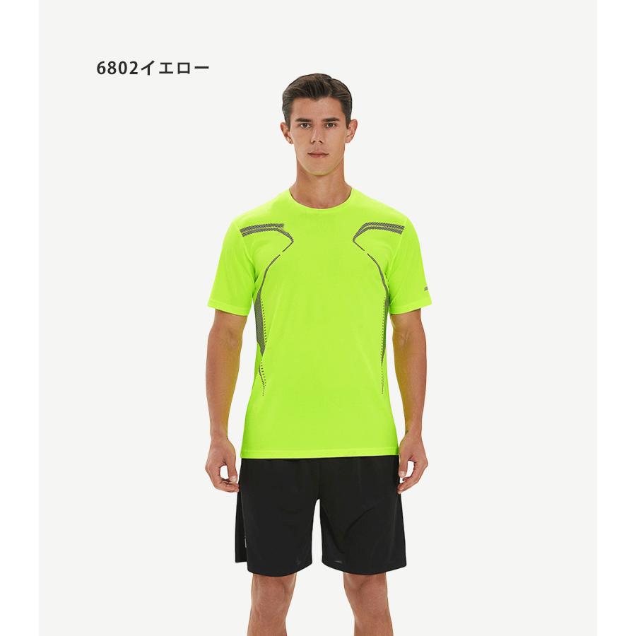 ランニングウェア メンズ 上下 夏　半袖Tシャツ　短パン　ハーフパンツセット　 スポーツウェア メンズ 　GYM　ジム　 半袖　夏用　軽量 |  | 17