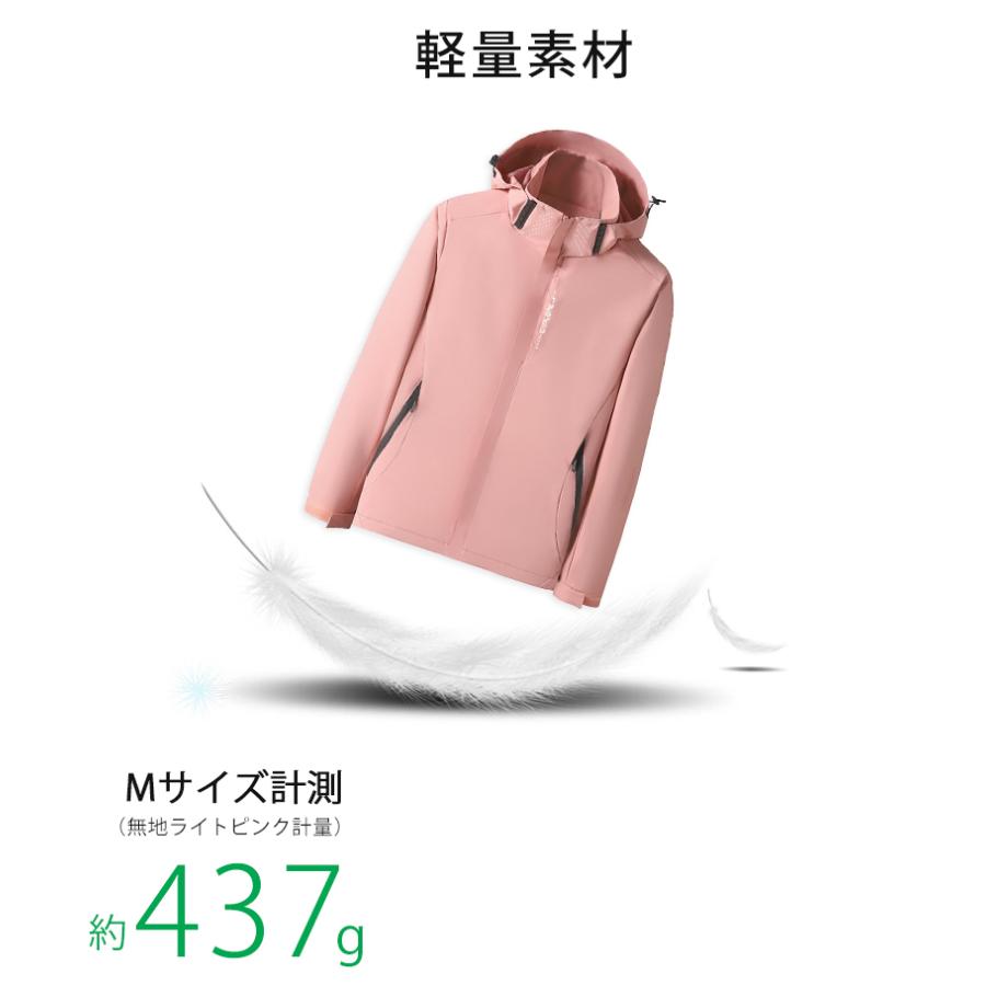 撥水ジャケット 長袖 ジップパーカー ウォーキング スポーツウェア