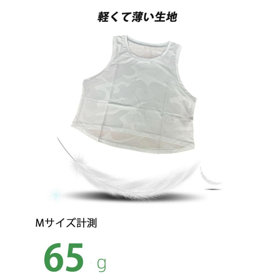 カモフラデザイン　レディース  タンクトップヨガ　ランニング　速乾性   メッシュ　レディース 半袖 ジム　スポーツ |  | 05