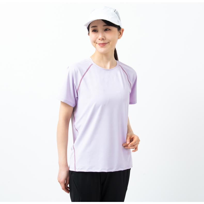 ひんやり　接触冷感　スポーツウェア クイックドライ Tシャツ ランニングウェア レディース おしゃれ  半袖　 高弾力　ヨガ　テニス　速乾性　吸水速乾シャツ |  | 17
