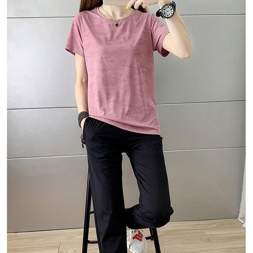 ひんやり　接触冷感クイックドライ Tシャツ ランニングウェア レディース おしゃれ  半袖 高弾力　ヨガ　速乾性　吸水速乾シャツマラソンウォーキング　陸上　 |  | 11