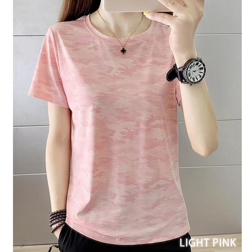 ひんやり　接触冷感クイックドライ Tシャツ ランニングウェア レディース おしゃれ  半袖 高弾力　ヨガ　速乾性　吸水速乾シャツマラソンウォーキング　陸上　 |  | 14