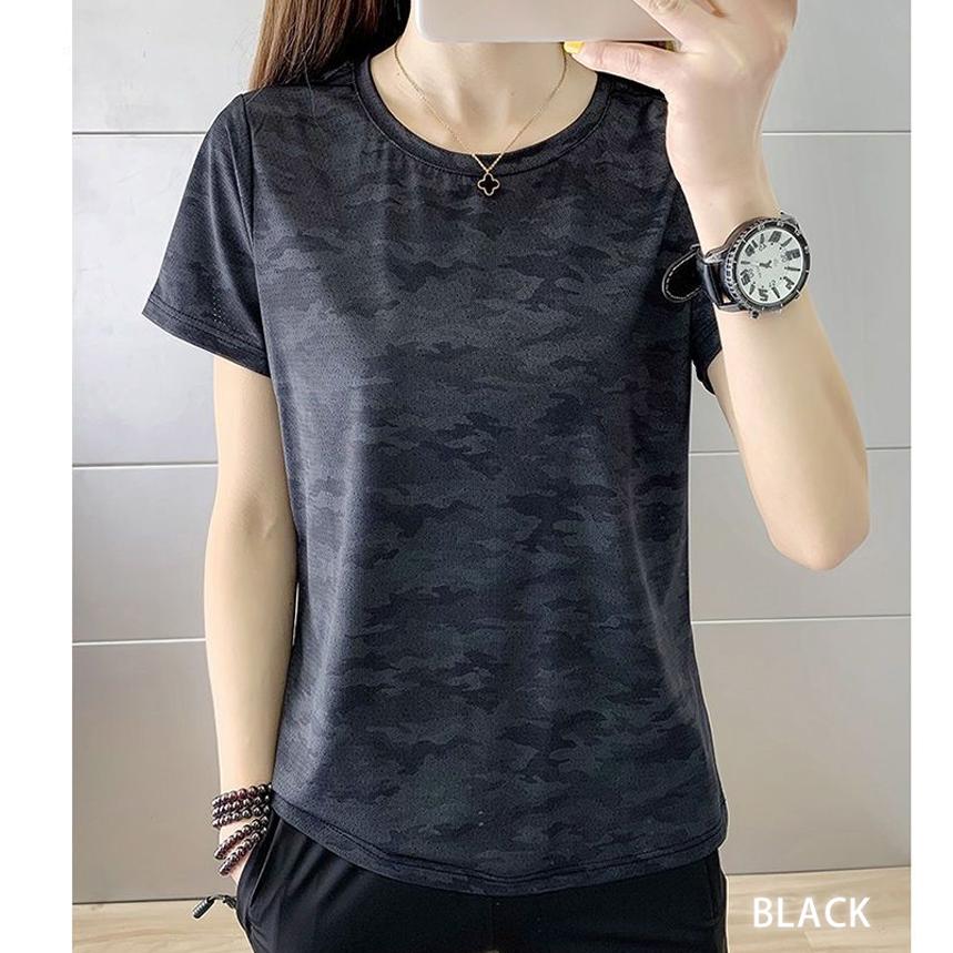 ひんやり　接触冷感クイックドライ Tシャツ ランニングウェア レディース おしゃれ  半袖 高弾力　ヨガ　速乾性　吸水速乾シャツマラソンウォーキング　陸上　 |  | 16