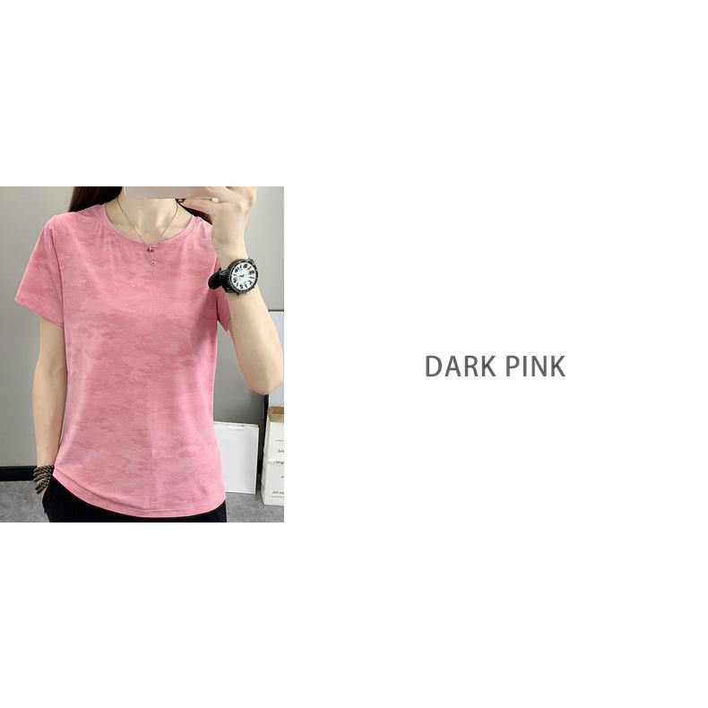 ひんやり　接触冷感クイックドライ Tシャツ ランニングウェア レディース おしゃれ  半袖 高弾力　ヨガ　速乾性　吸水速乾シャツマラソンウォーキング　陸上　 |  | 18