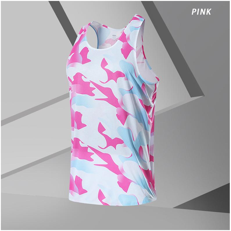 マーブルデザイン　タンクトップ　スポーツ　ノースリーブ　メンズ　ランニング　ヨガ　フィットネス　 半袖　速乾性　吸汗素材 マラソン　ウォーキング　陸上 |  | 06