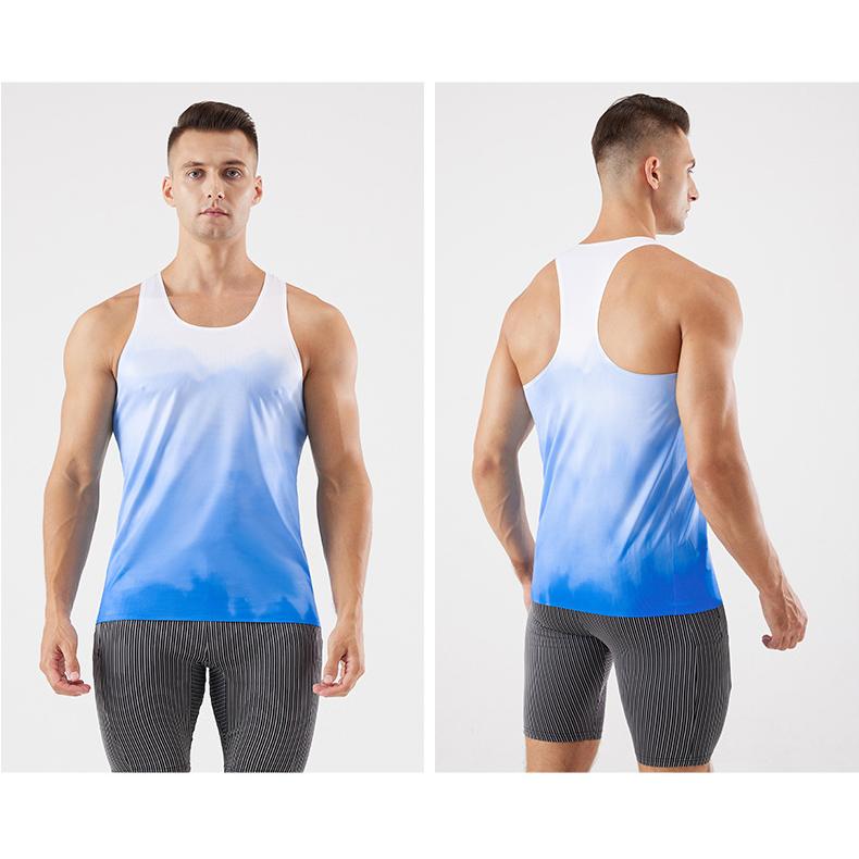 カラフルデザイン　タンクトップ　スポーツ　ノースリーブ　メンズ　ランニング　ヨガ　フィットネス　半袖　吸汗素材 マラソン　ウォーキング　陸上　ヨガ |  | 17