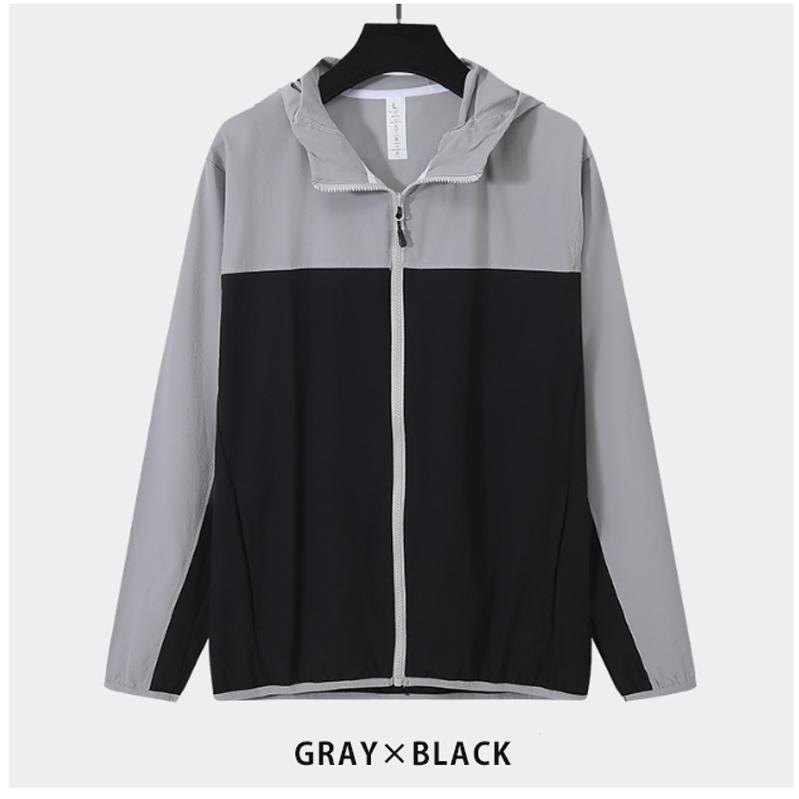 ランニングウェア　K2029 防水　撥水生地　速乾　軽量　スポーツウェア メンズ　クイックドライ　長袖シャツ　tシャツ　軽量　通気性 |  | 11