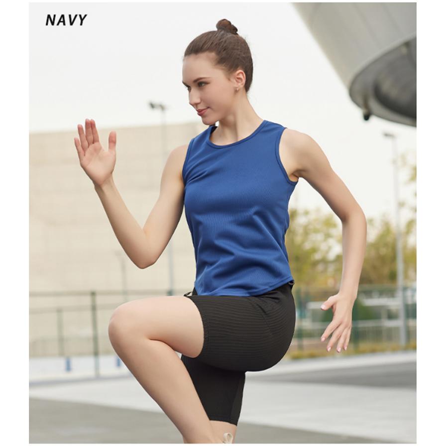 タンクトップ　 レディース　シンプルデザイン　ランニングスポーツ　高弾力　ヨガ　速乾性　 レディース 半袖 |  | 16