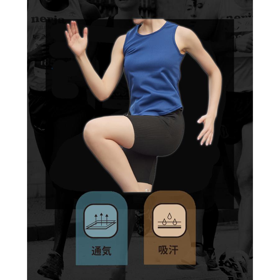 タンクトップ　 レディース　シンプルデザイン　ランニングスポーツ　高弾力　ヨガ　速乾性　 レディース 半袖 |  | 05