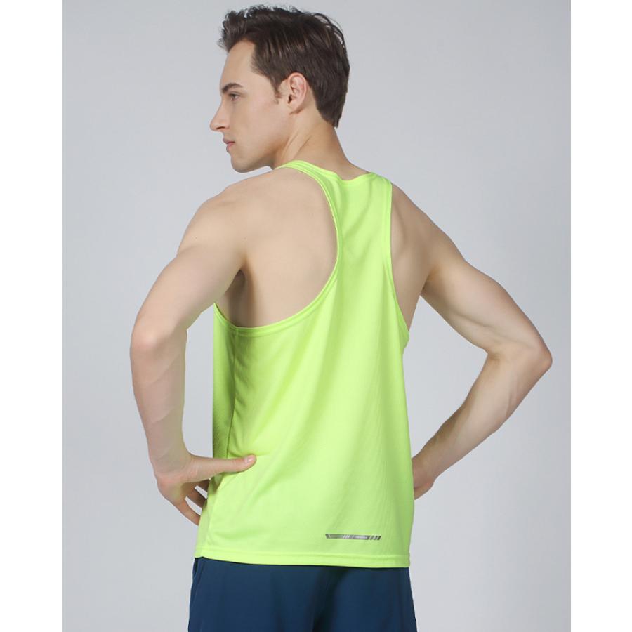 クロスバック　タンクトップ　薄生地　全8色 ランシャツ　スポーツ　ノースリーブ　メンズ　ランニング　ヨガ　フィットネス　 半袖　速乾性　吸汗素材 |  | 19