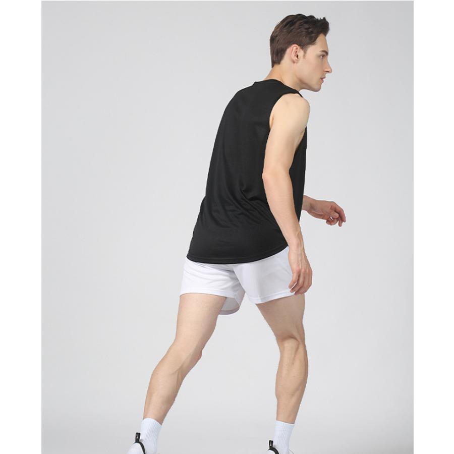 タンクトップ　薄生地　ランシャツ　P111 スポーツ　ノースリーブ　メンズ　ランニング　ヨガ　フィットネス　 半袖　速乾性　吸汗素材 軽量生地 |  | 14