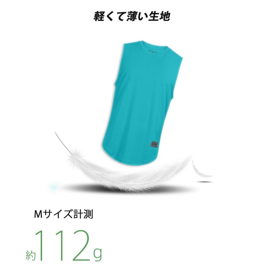 タンクトップ　薄生地　ランシャツ　P111 スポーツ　ノースリーブ　メンズ　ランニング　ヨガ　フィットネス　 半袖　速乾性　吸汗素材 軽量生地 |  | 09